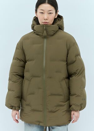 Moncler Soft Puffer Midi Jacket Black mon0258005