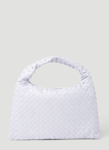 Bottega Veneta Hop Small Shoulder Bag in White