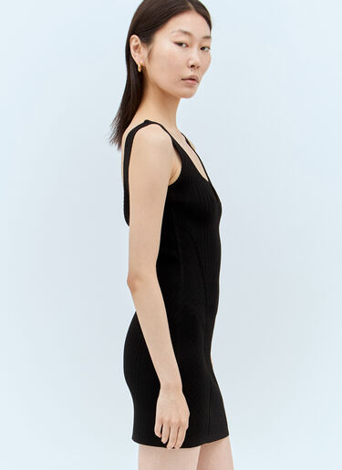 Jacquemus La Mini Robe Sierra Mini Dress Black jac0258017