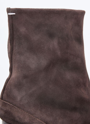 Maison Margiela Tabi Ankle Boots Brown mla0255018