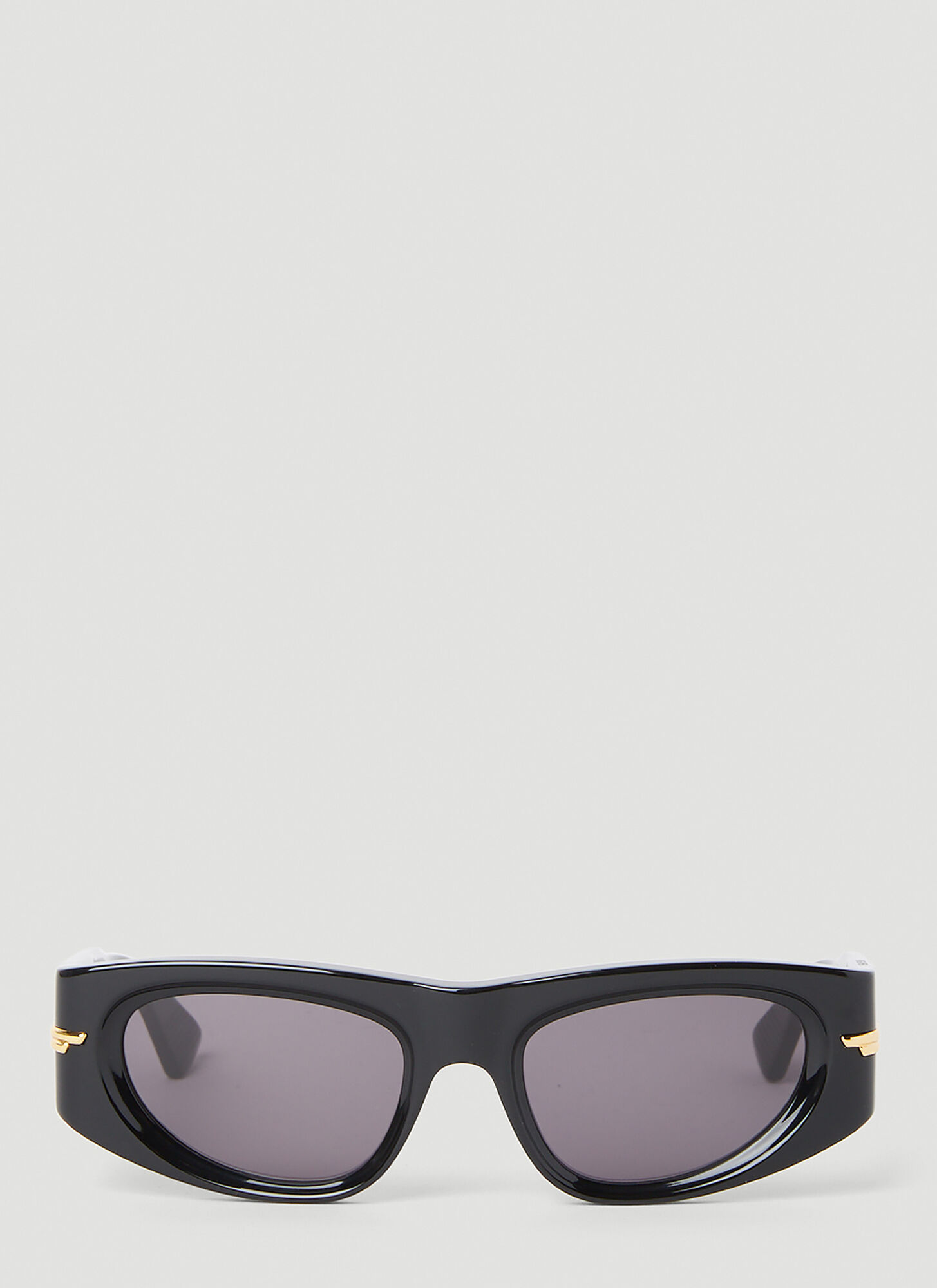 Bottega Veneta Eyewear BV1144S Geometric Cat-Eye Sunglasses - Black