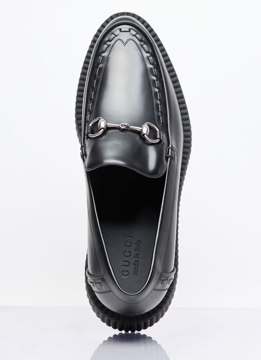 Gucci Horsebit Creeper Loafers Black guc0158015