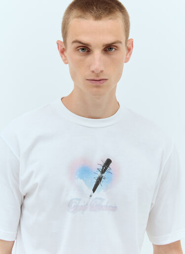 ICE & TECHNO Nail Bat T-Shirt White int0156001