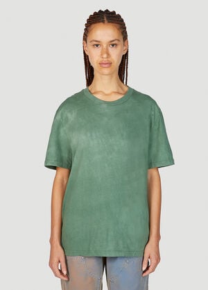 Max Mara Splashed Short Sleeve T-Shirt Beige max0256021