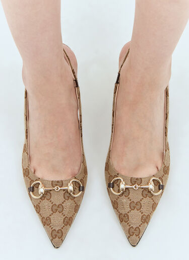 Gucci Horsebit Pump Beige guc0257049