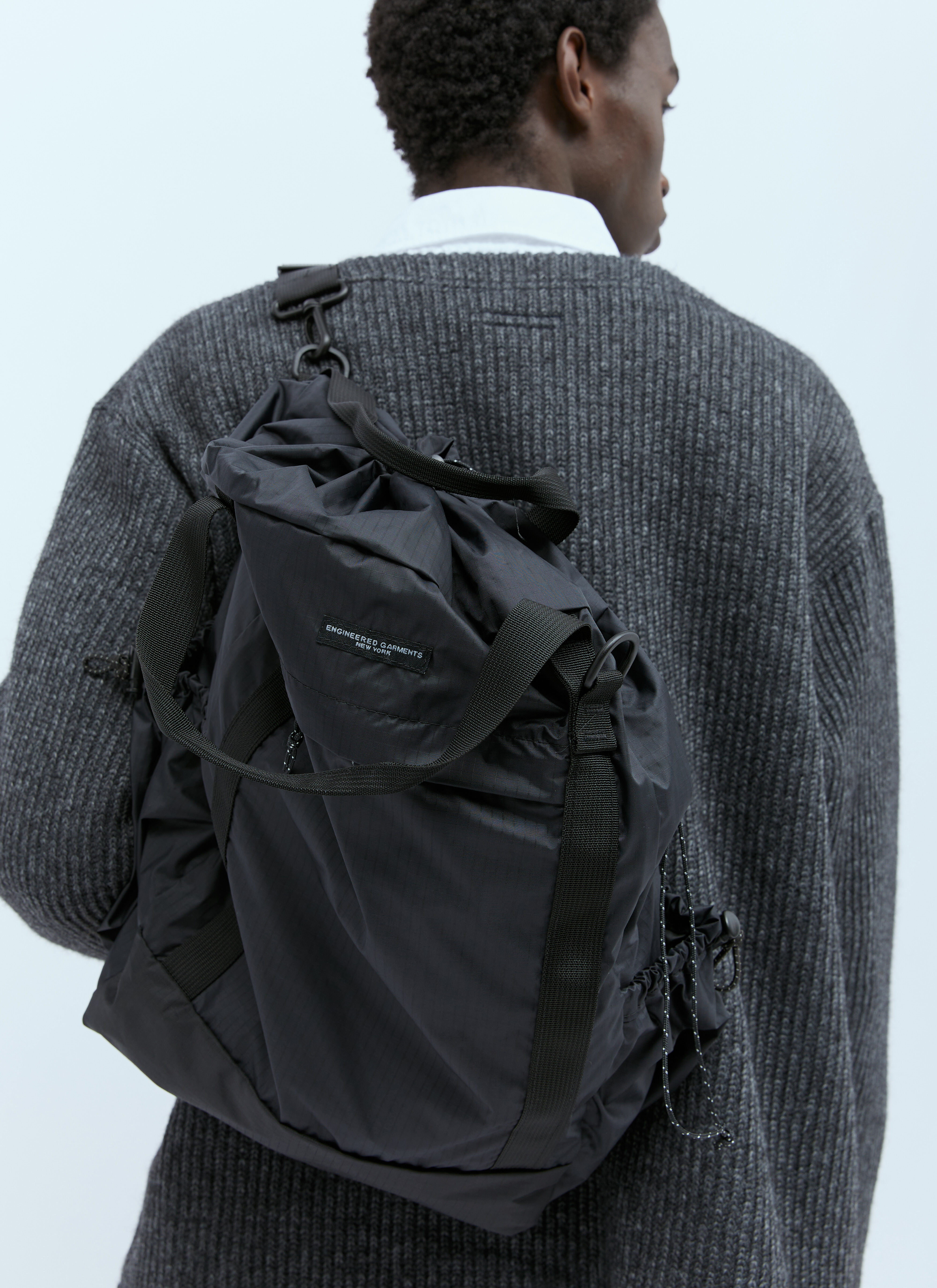 Engineered Garments Three Way Backpack in Black | LN-CC®