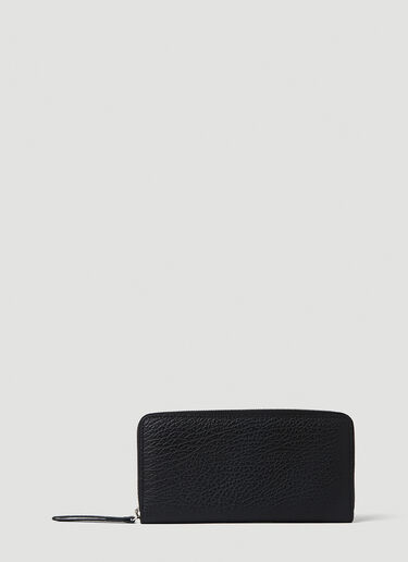 Maison Margiela Continental Wallet Black mla0151043