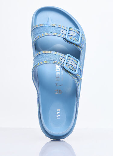 Birkenstock 1774 애리조나 스톤워시드 데님 샌들 블루 brs0258003