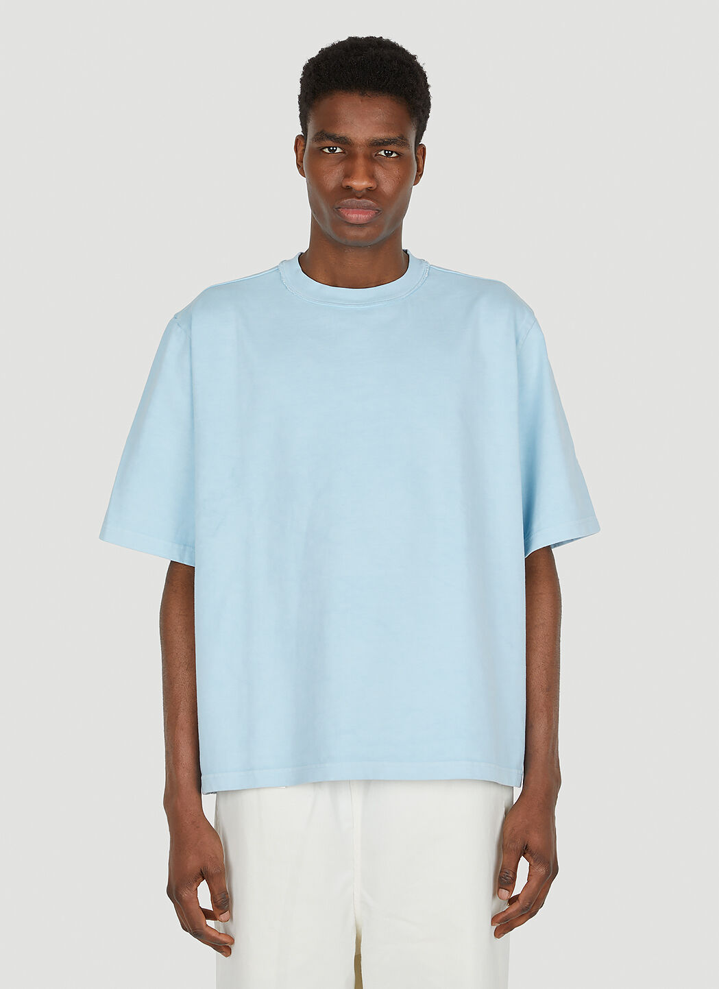 Camiel Fortgens Short Sleeve Big Fit T-Shirt in Light Blue | LN-CC®
