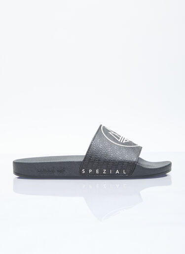 adidas Originals by SPZL Adilette Spzl 拖鞋 黑色 aos0157017