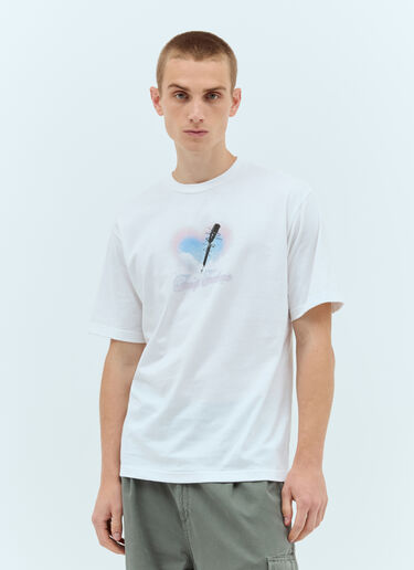 ICE & TECHNO Nail Bat T-Shirt White int0156001