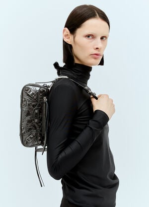 Balenciaga Le Cagole XS Sling Shoulder Bag Black bal0256008