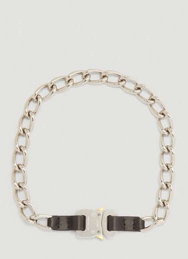 JW Anderson Oversized chain-link Necklace - Silver