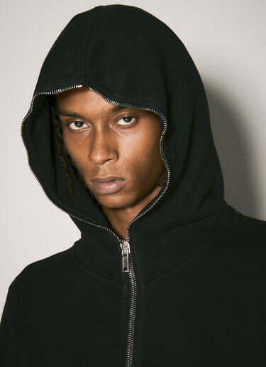 Rick Owens DRKSHDW Gimp Hooded Sweatshirt Black drk0158003