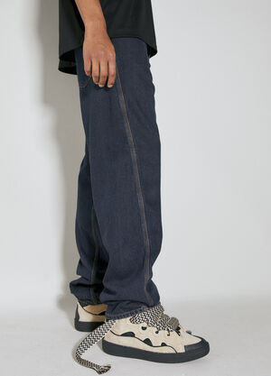 VETEMENTS Baggy Twisted Leg Jeans Blue vet0356002