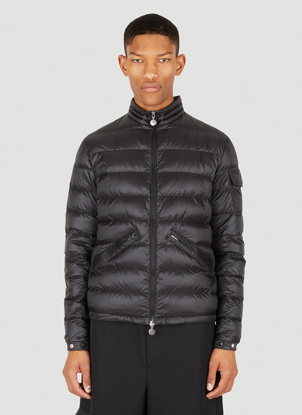 Moncler Agay Down Jacket in Black | LN-CC