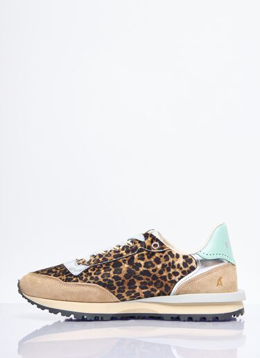 HIDN-ANDER Tenkei Leopard Prime Sneakers Brown hdn0258012