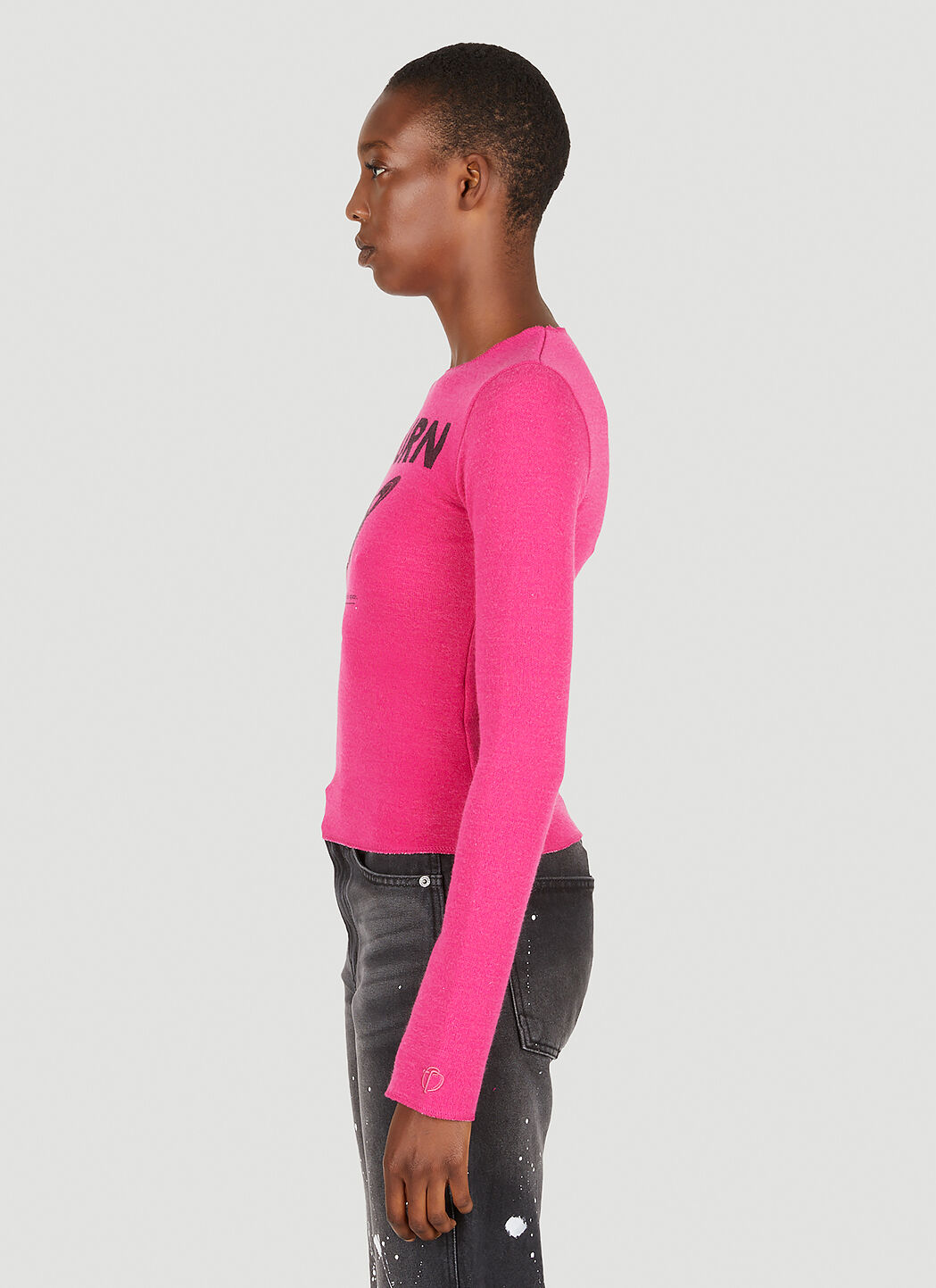 TheOpen Product Women's Saturn Knit Top in Pink | LN-CC®