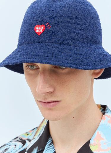 Human Made Pile Bucket Hat Navy hmd0156021