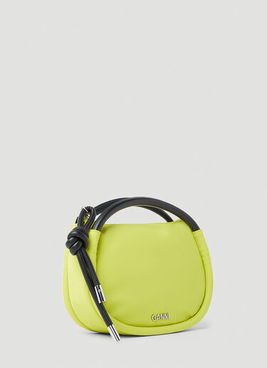 GANNI Knot Mini Handbag Green gan0253038