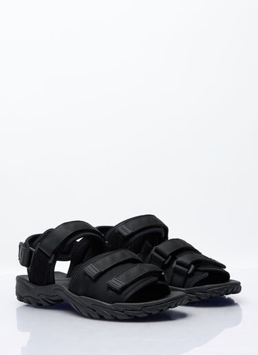 Comme des Garçons Homme Touch-Fastening Strap Sandals Black cdh0156018