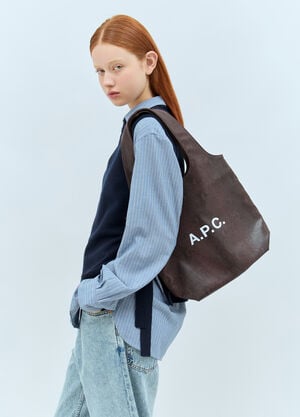 A.P.C. Ninon Small Tote Bag Beige apc0257001