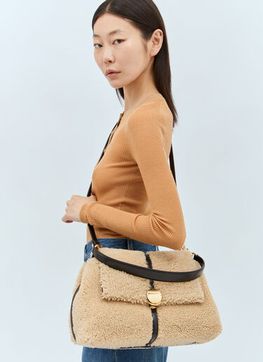 Chloé Penelope Medium Shoulder Bag Beige chl0257018