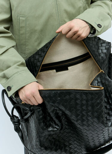 Bottega Veneta 大号 Loop 周末旅行包 黑色 bov0357001