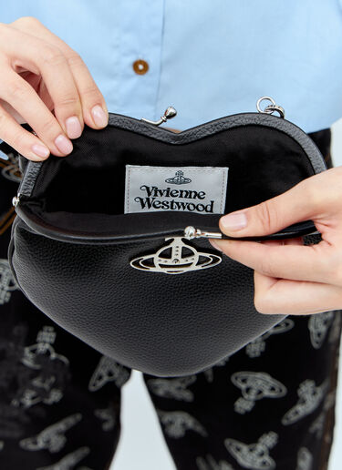 Vivienne Westwood ベルハート フレームショルダーバッグ ブラック vvw0257015