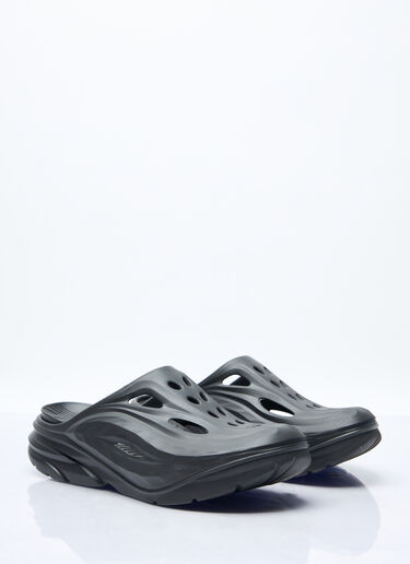 HOKA Ora Recovery 穆勒鞋 黑色 hok0357001