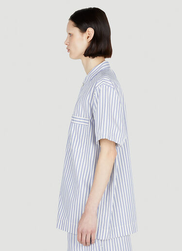 Tekla Skagen Stripes Shirt Blue tek0352001