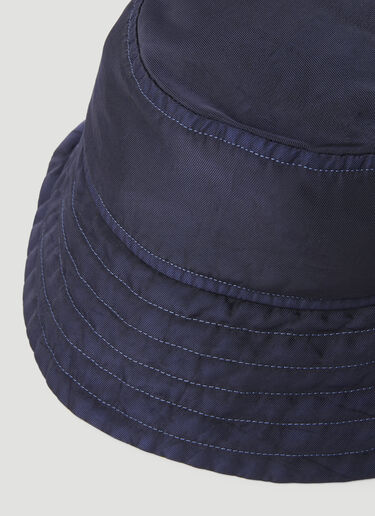 Dries Van Noten Topstitching Bucket Hat Blue dvn0156038