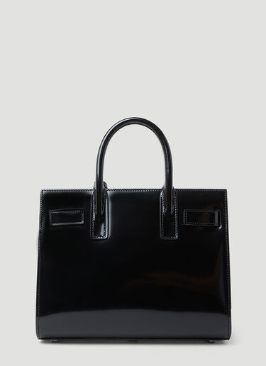 Saint Laurent Sac de Jour Nano Patent Leather Tote Bag