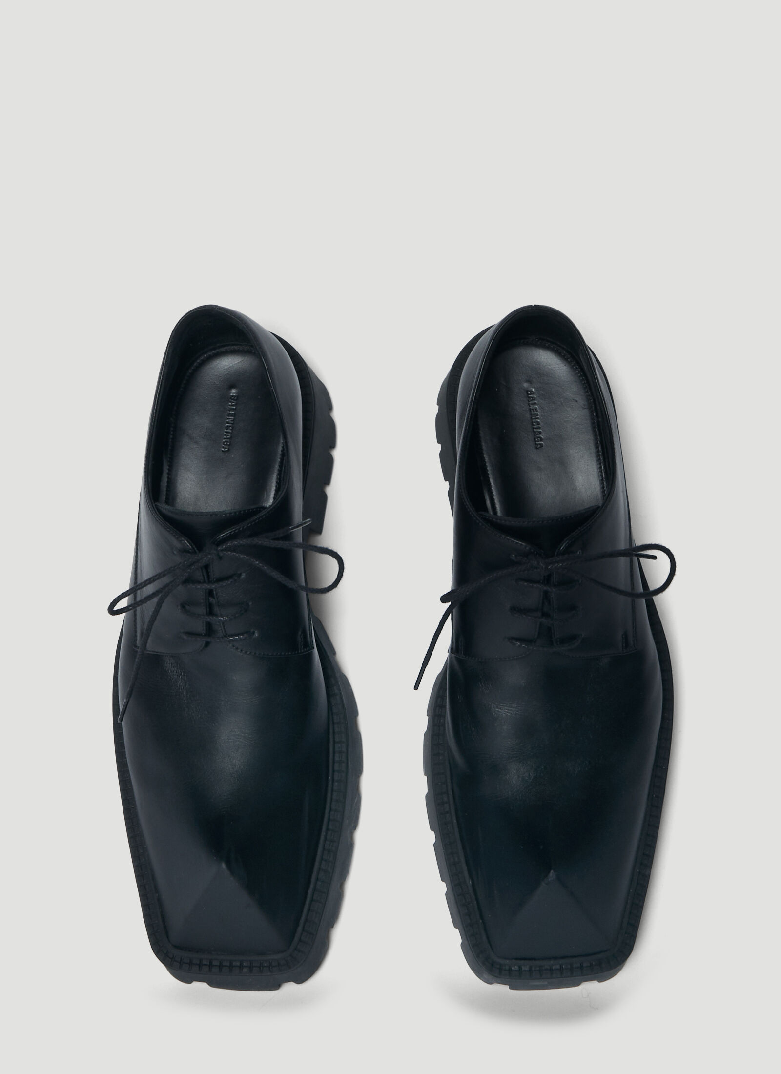 Balenciaga Rhino Derby Shoes in Black | LN-CC