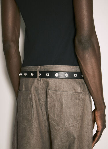 Rick Owens Snap Belt Black ric0157033