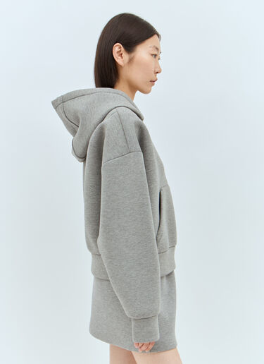 Gucci Jersey Hooded Sweatshirt Grey guc0257038