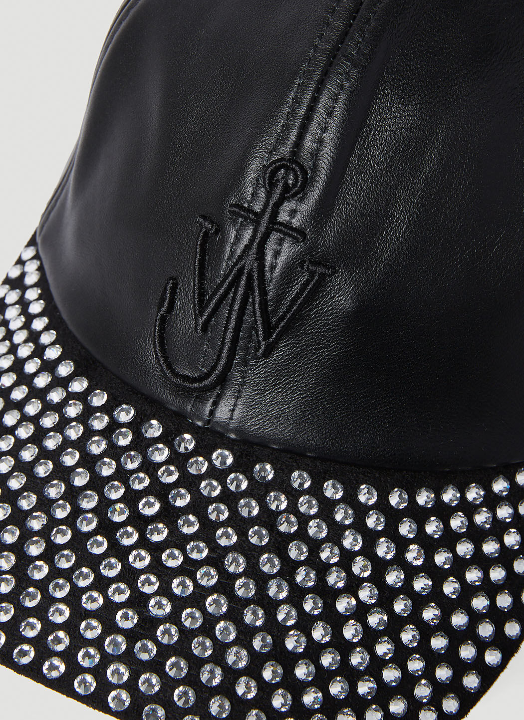 Prada crystal-embellished baseball cap - Black
