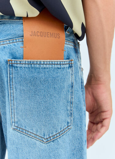 Jacquemus Le de-Nimes Large Jeans Blue jac0158007