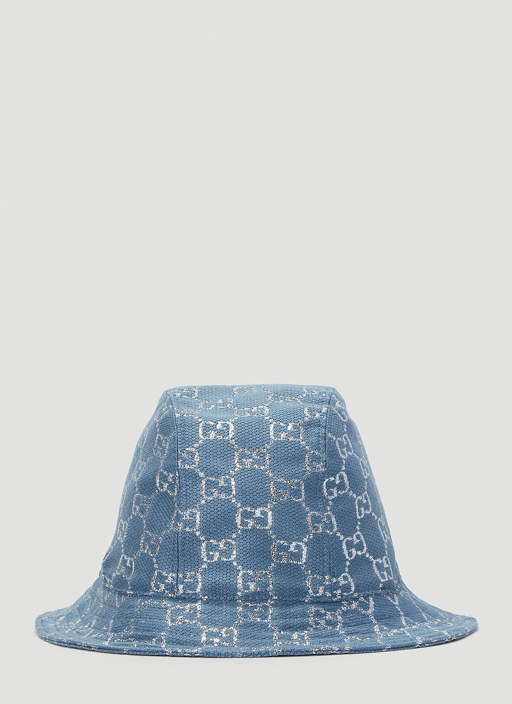 Gucci GG Lamé Bucket Hat Blue | LN-CC®