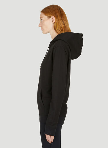 Saint Laurent Sweatshirt Hooded Black Logo in LN-CC® | Embroidered