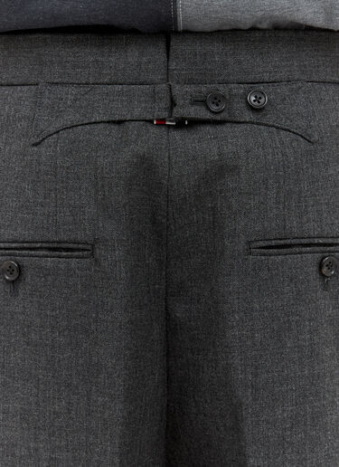 Thom Browne Tailored Wool Pants Grey thb0157003