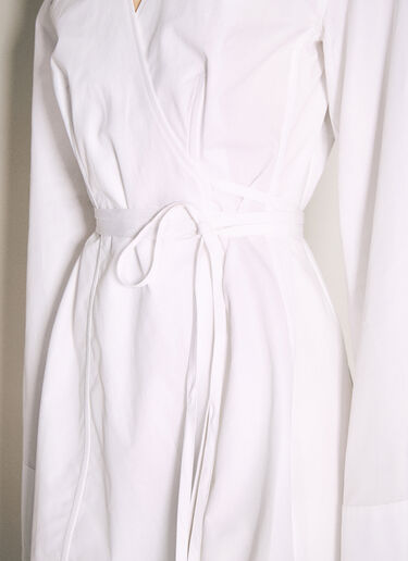 Alexander Wang Tailored Shirt Dress White awg0257001