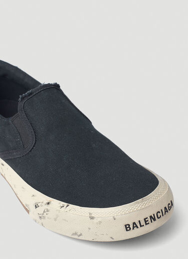 Balenciaga Paris Slip On Sneakers Black bal0252073