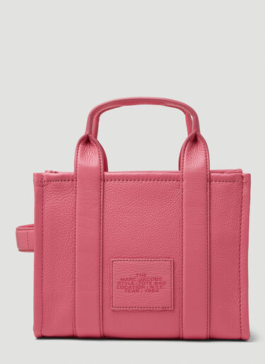 Marc Jacobs Pink The Leather Mini Tote Bag
