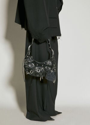 Balenciaga Le Cagole XS Shoulder Bag Black bal0256008