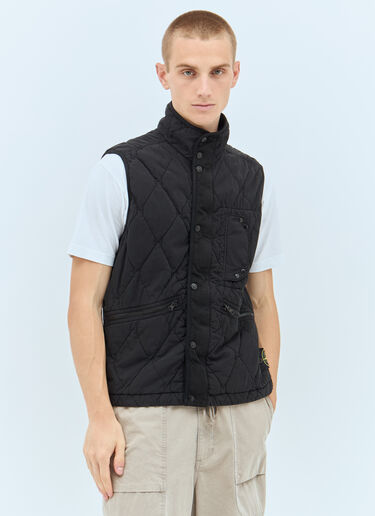 Stone Island Diamond Quilted Vest Black sto0158015