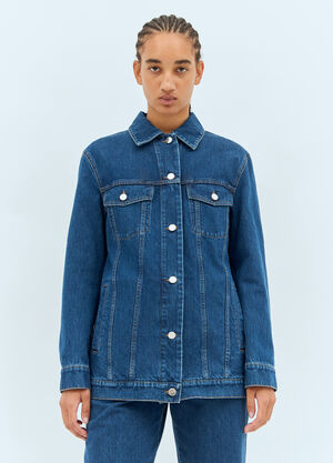 Kiko Kostadinov x Levi's Classic Denim Jacket Purple kil0258021