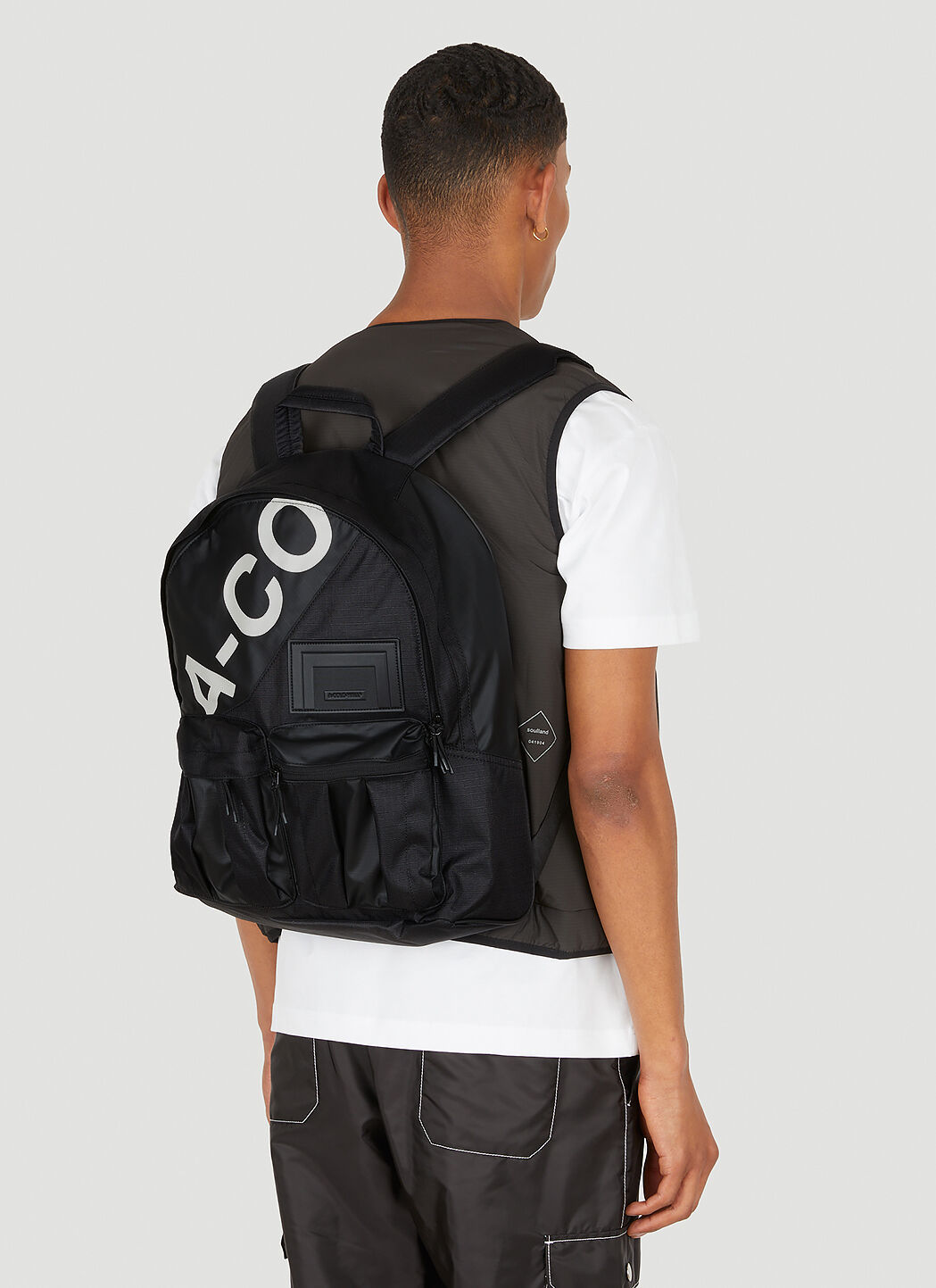 Typographic Ripstop Backpack