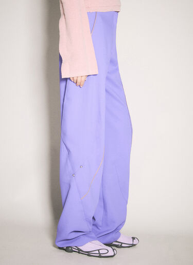 Kiko Kostadinov Hina Pleat Pants Purple kko0254001