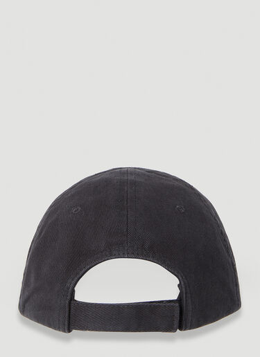 Balenciaga Men's Pierced Website Baseball Cap in Black | LN-CC®